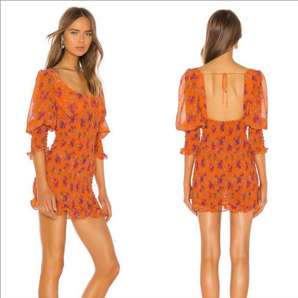 For Love & Lemons Peony Dress XS